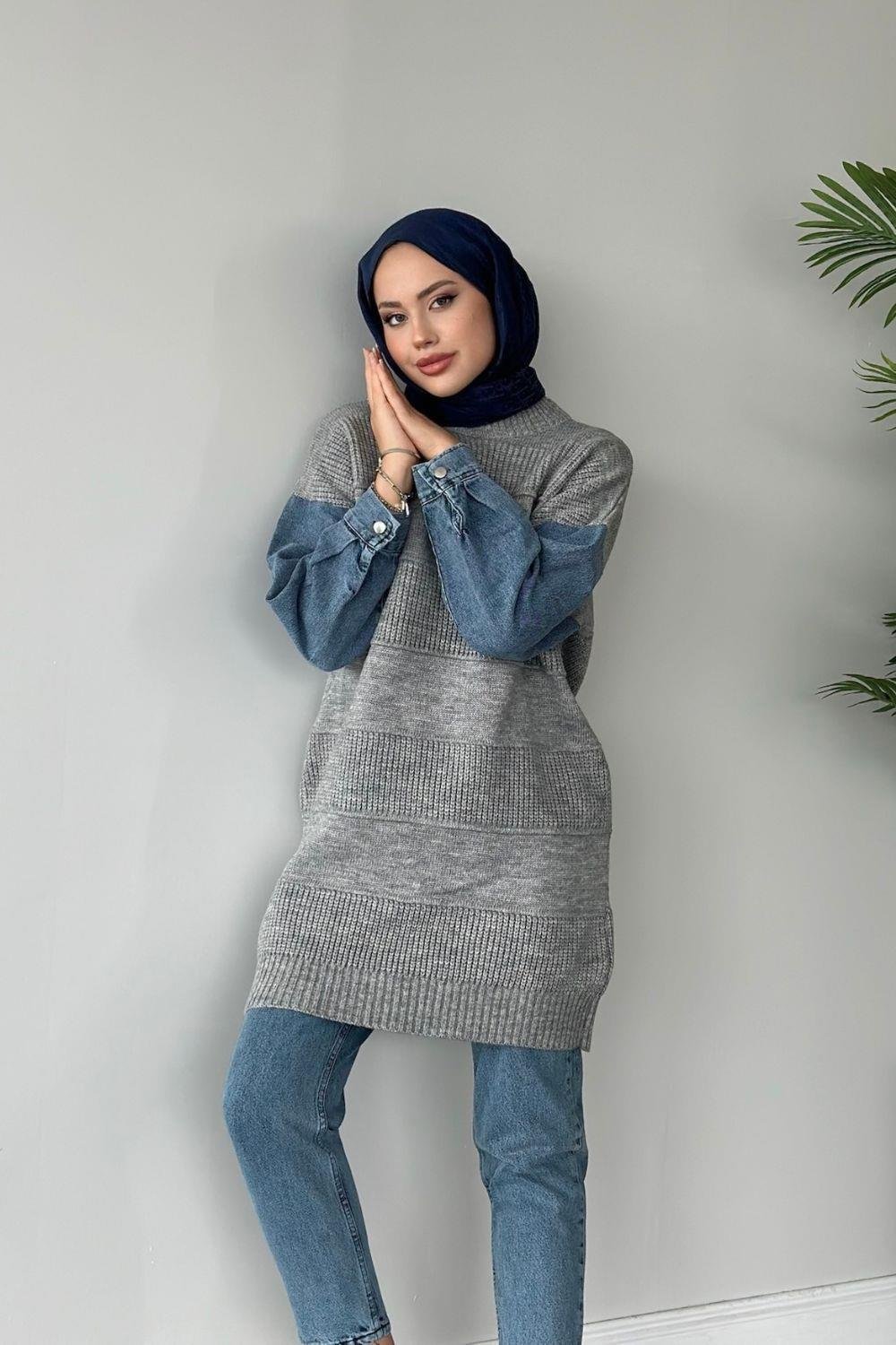 Kot Kollu Kazak Gri 24880 