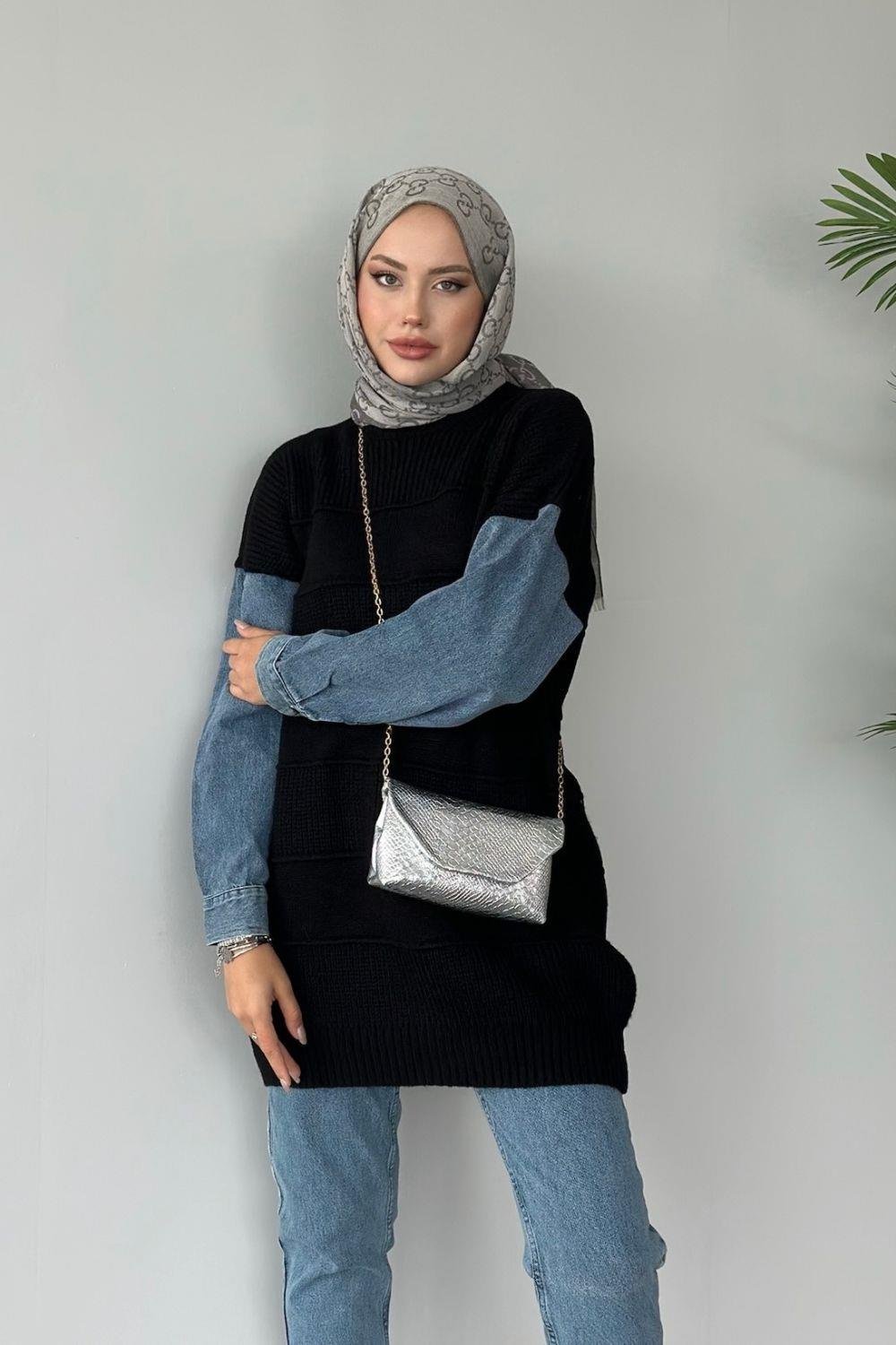 Kot Kollu Kazak Siyah 24880 