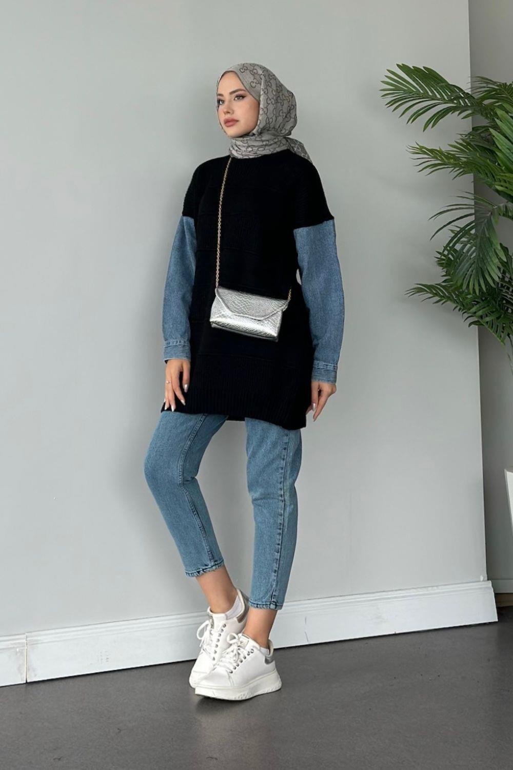 Kot Kollu Kazak Siyah 24880 