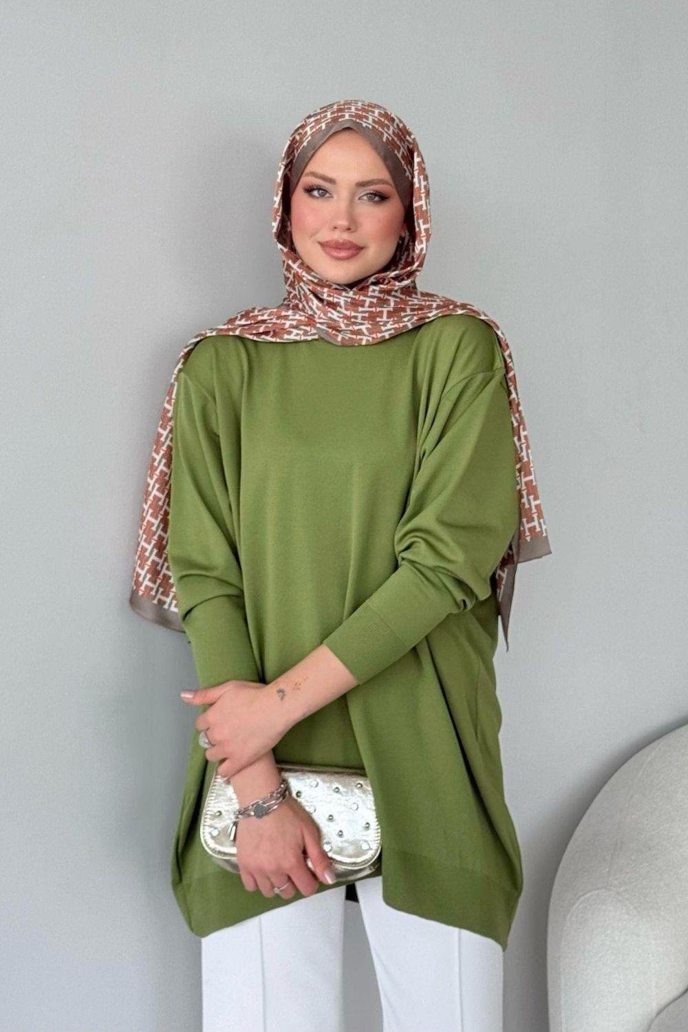 Helana Tunik Yağ Yeşili 24900 