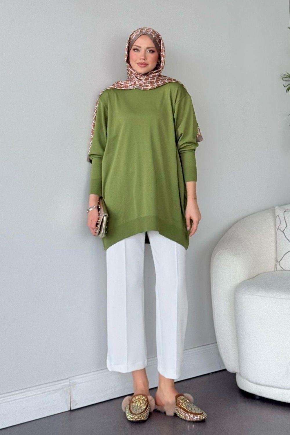 Helana Tunik Yağ Yeşili 24900 