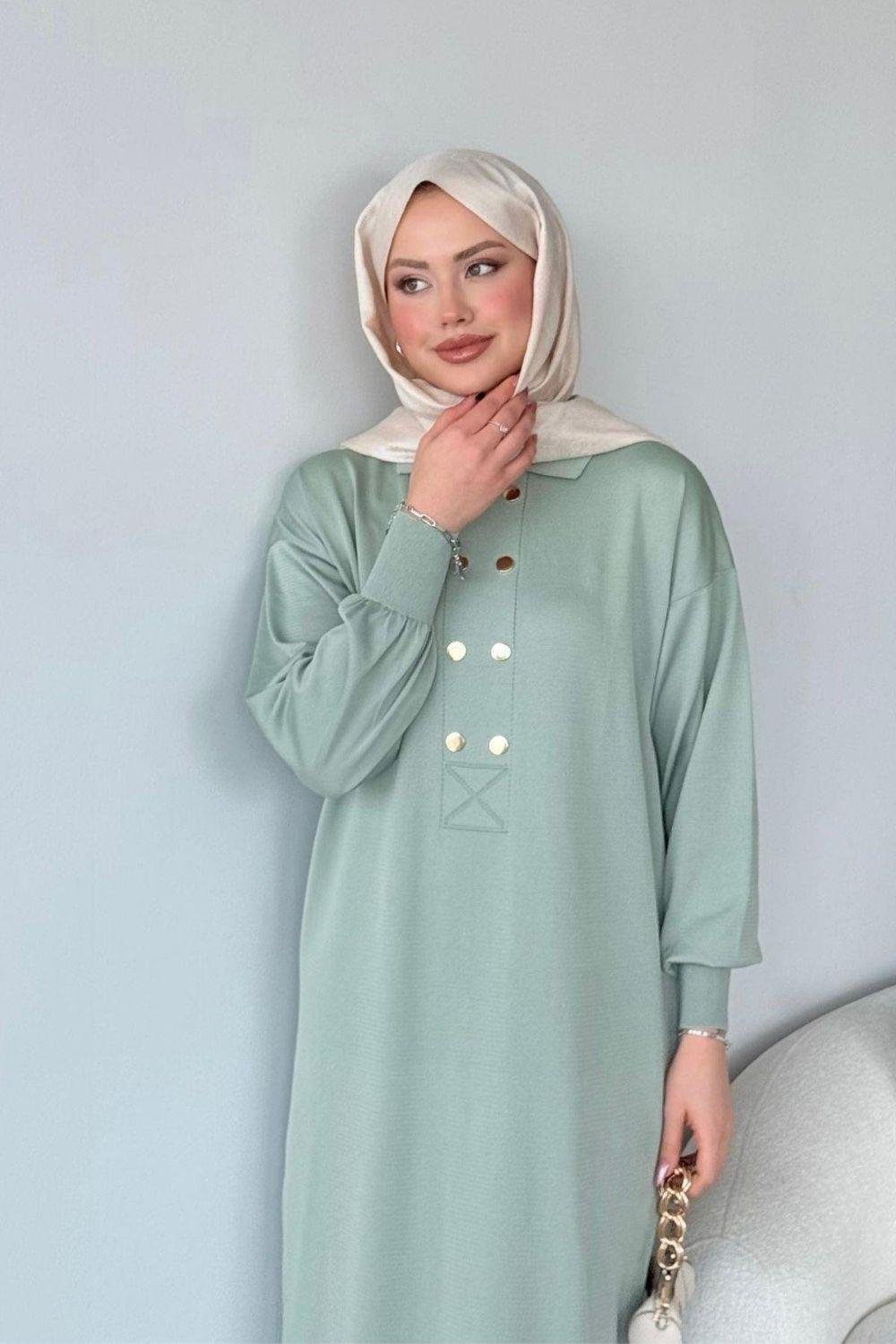 Versa Elbise Mint 2514 