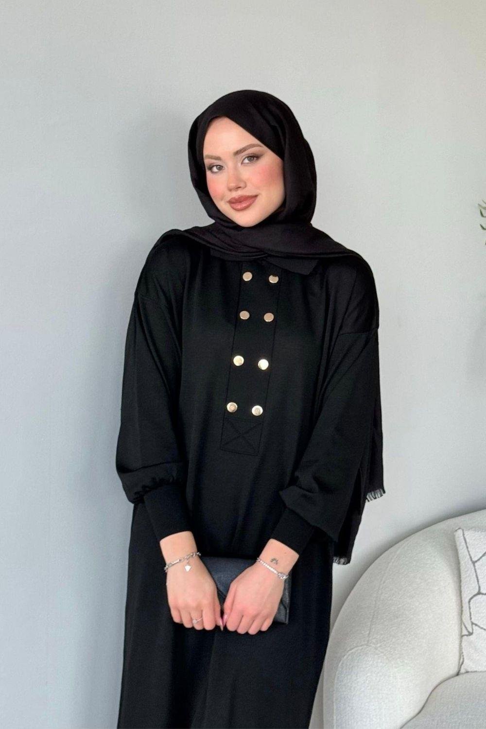 Versa Elbise Siyah 2514 