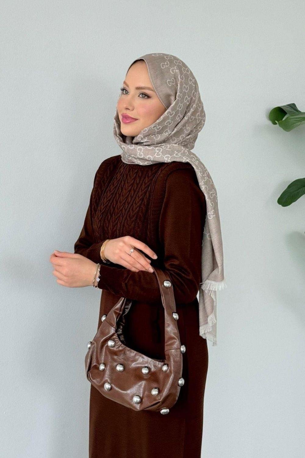 Süveterli Takım Kahverengi 25220 
