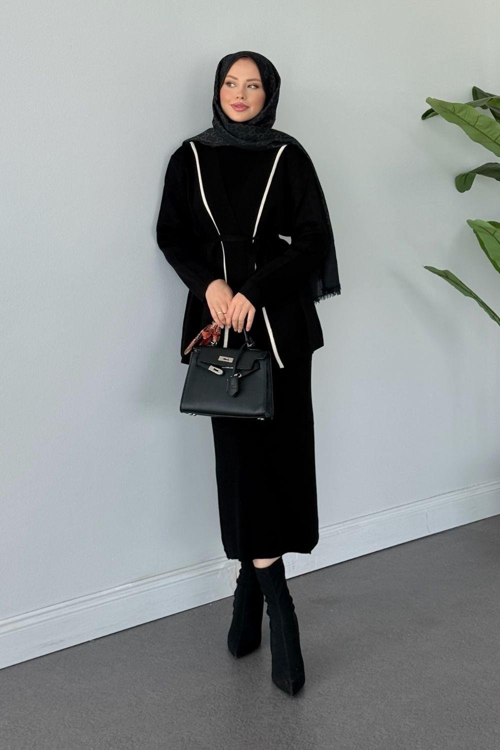 Etna Jileli Ceketli Takım Siyah 25230 