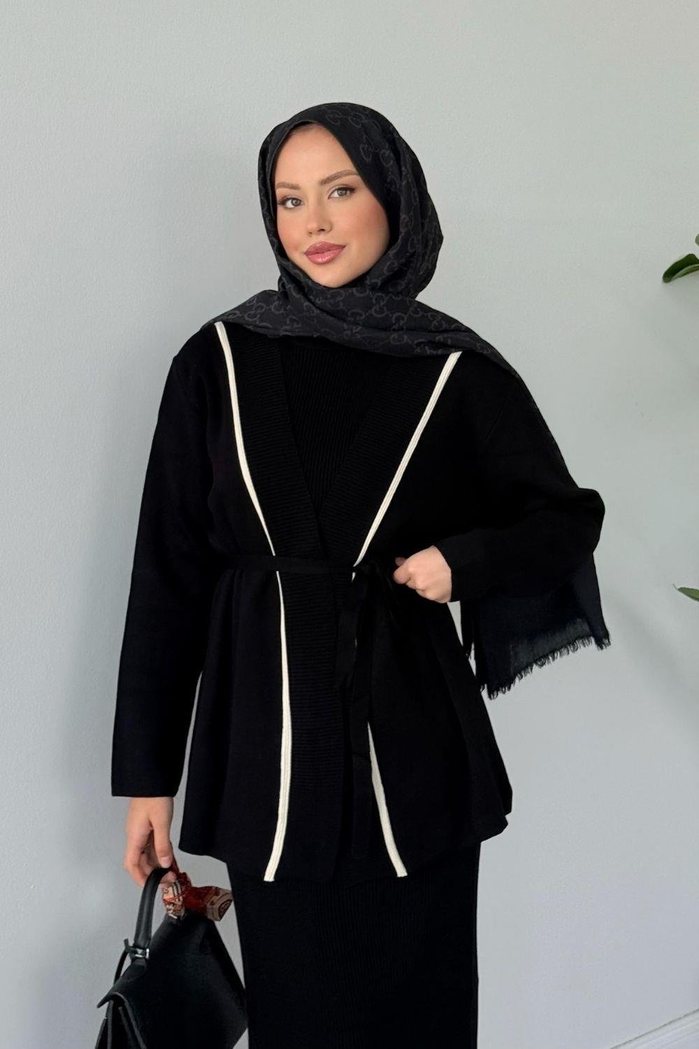 Etna Jileli Ceketli Takım Siyah 25230 