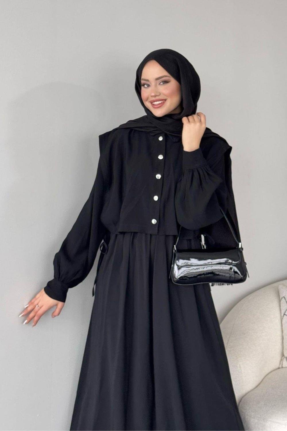 Şura Elbise Siyah 25250 