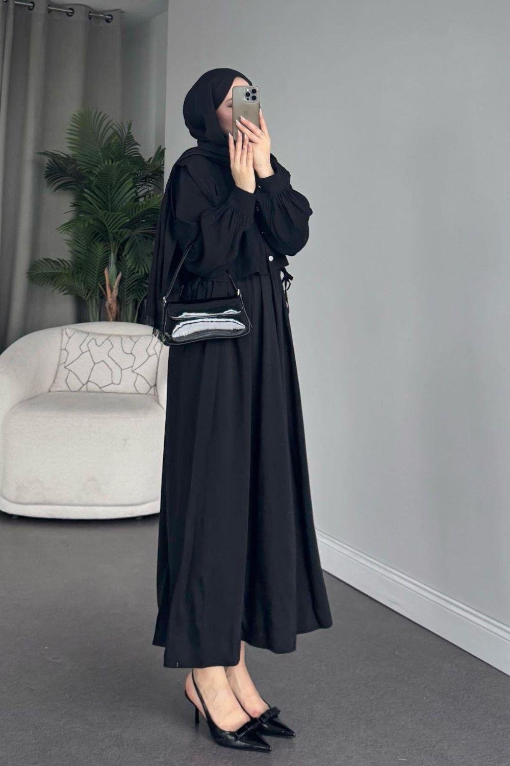 Şura Elbise Siyah 25250 