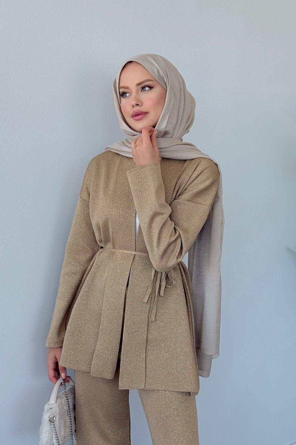 Victoria Simli Takım Camel 25420 