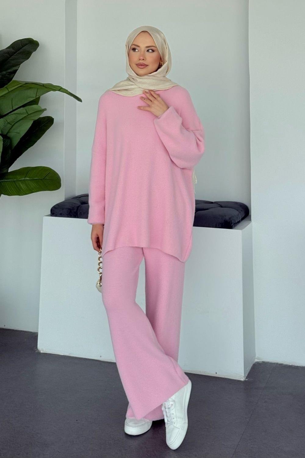 Dilşah Angora Takım Pembe 25650 