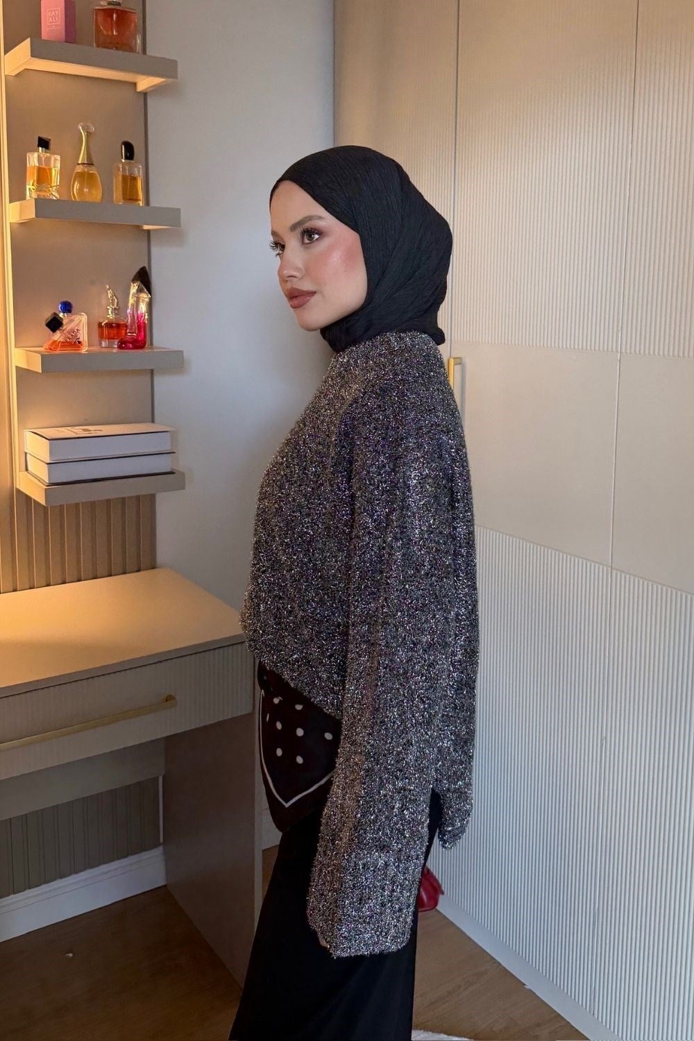 Sim Sakal Salaş Tunik Gümüş 25900 