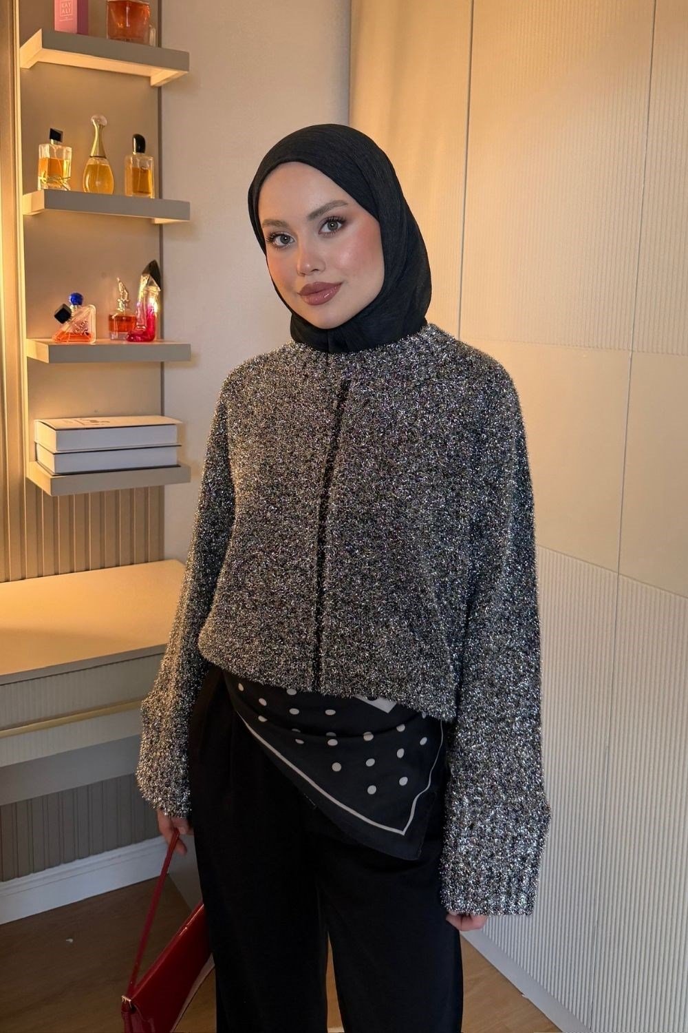 Sim Sakal Salaş Tunik Gümüş 25900 