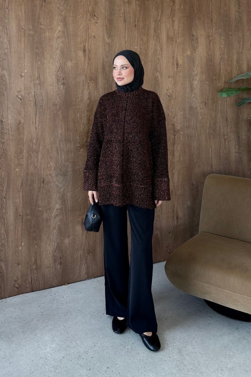Sim Sakal Salaş Tunik Kahverengi 25900 