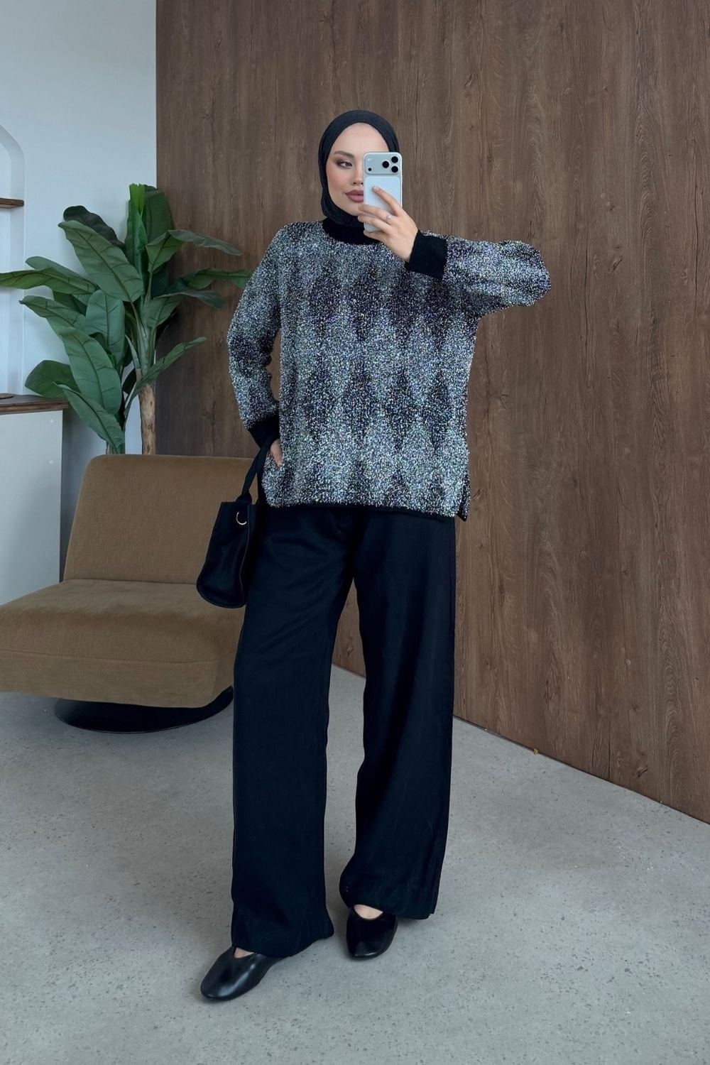 Minerva Sim Sakal Tunik Gri 25930 