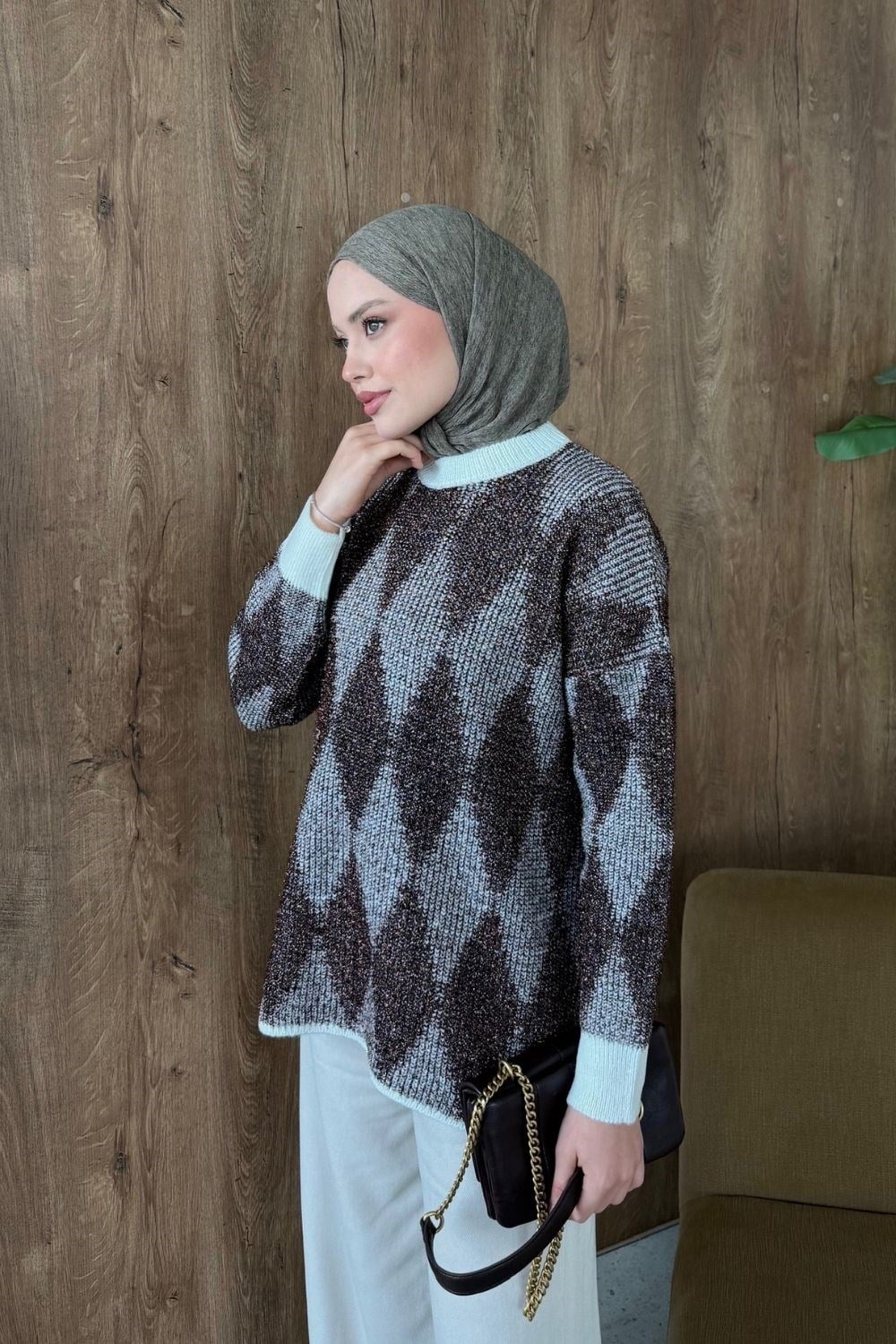 Minerva Sim Sakal Tunik Kahverengi 25930 