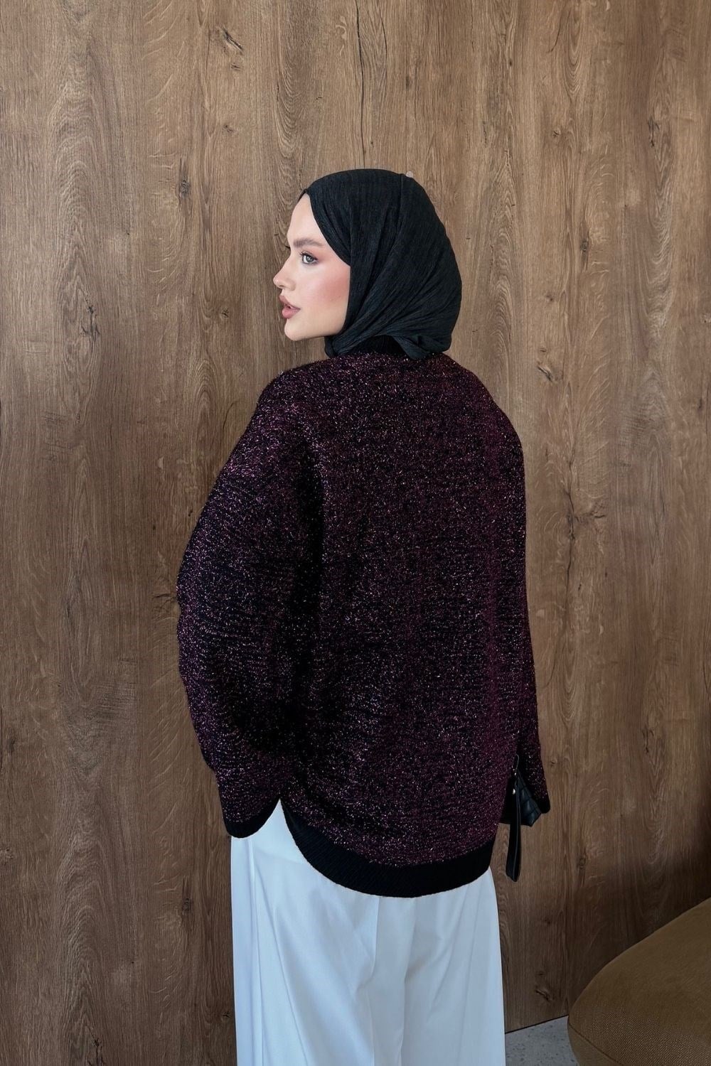 Gisha Simli Tunik Mor 25960 
