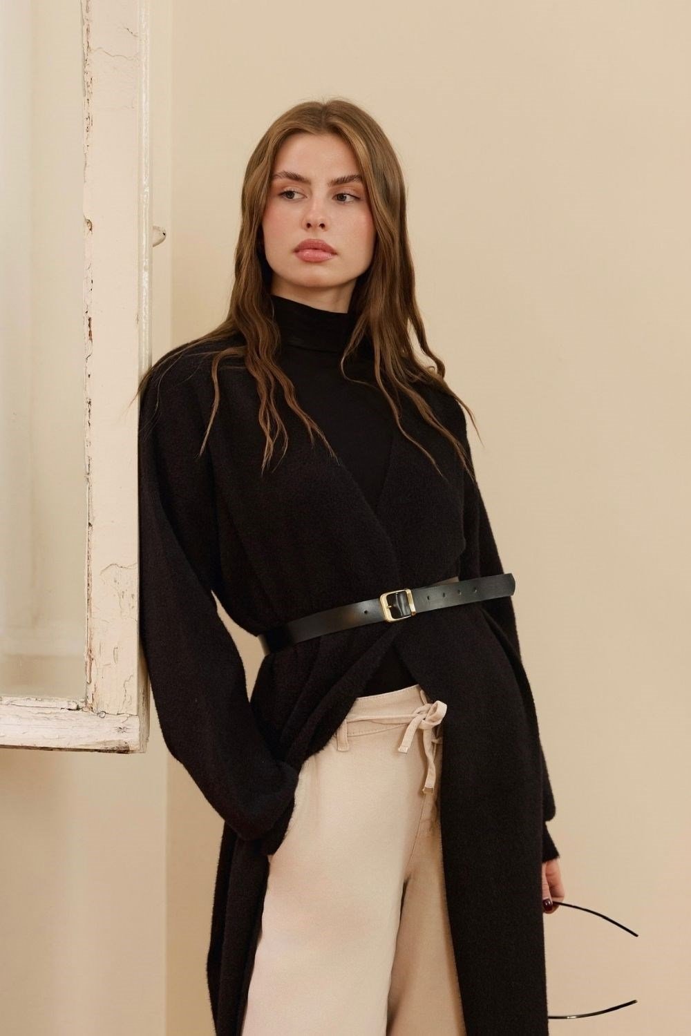 Eliss Angora Hırka Siyah 26130 