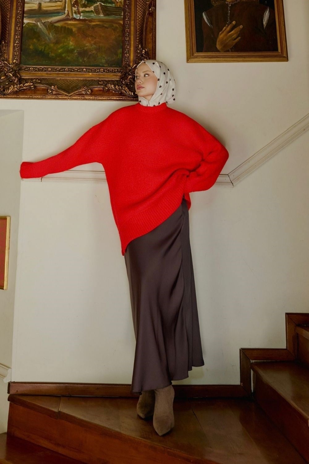 Elya Yumoş Tunik Kırmızı 26194 
