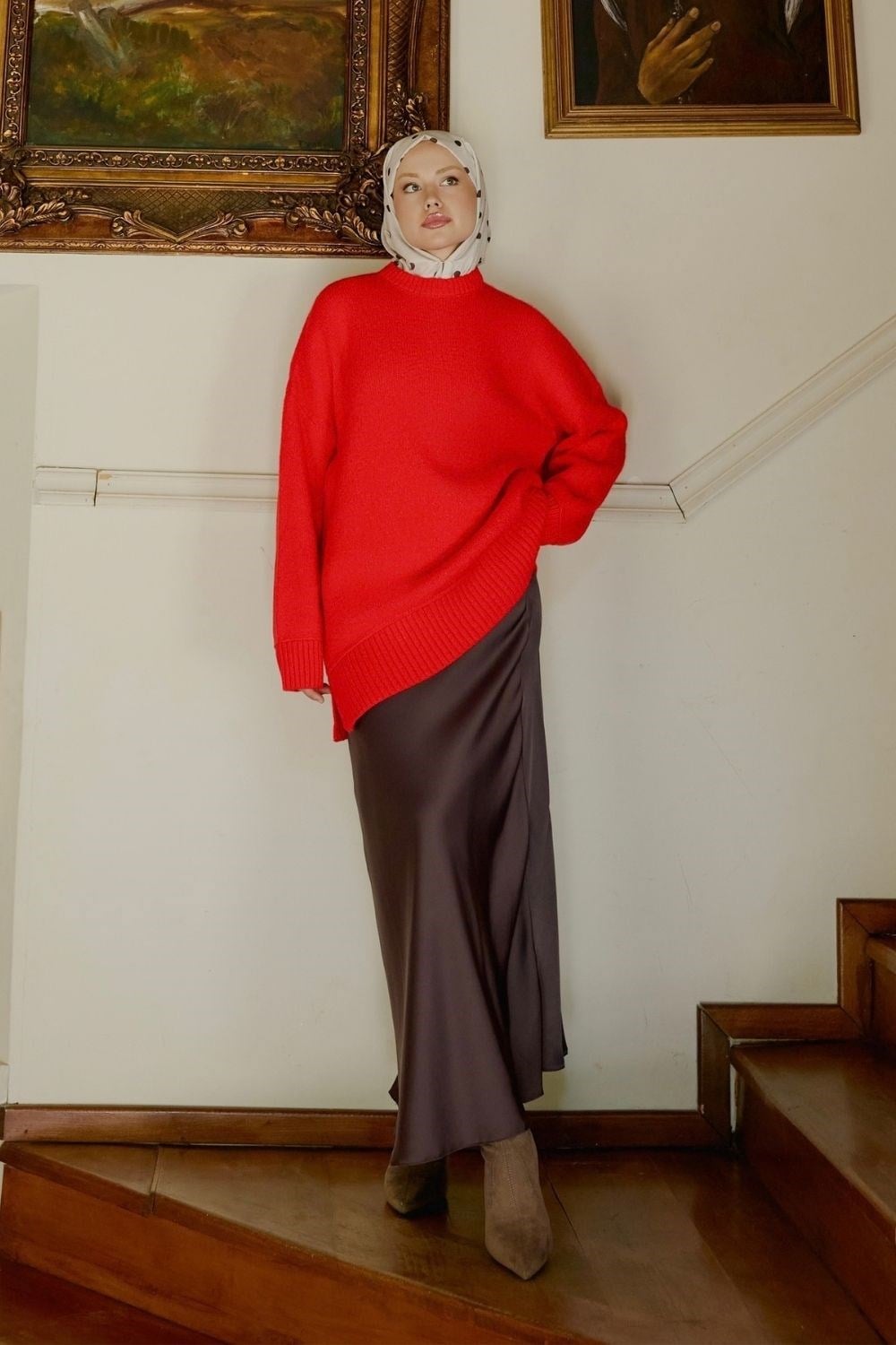 Elya Yumoş Tunik Kırmızı 26194 
