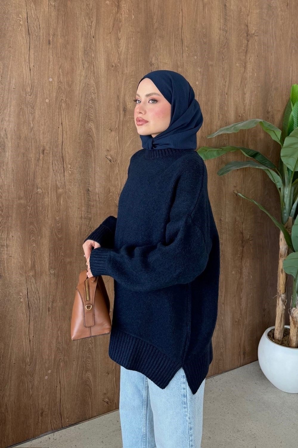 Elya Yumoş Tunik Lacivert 26194 