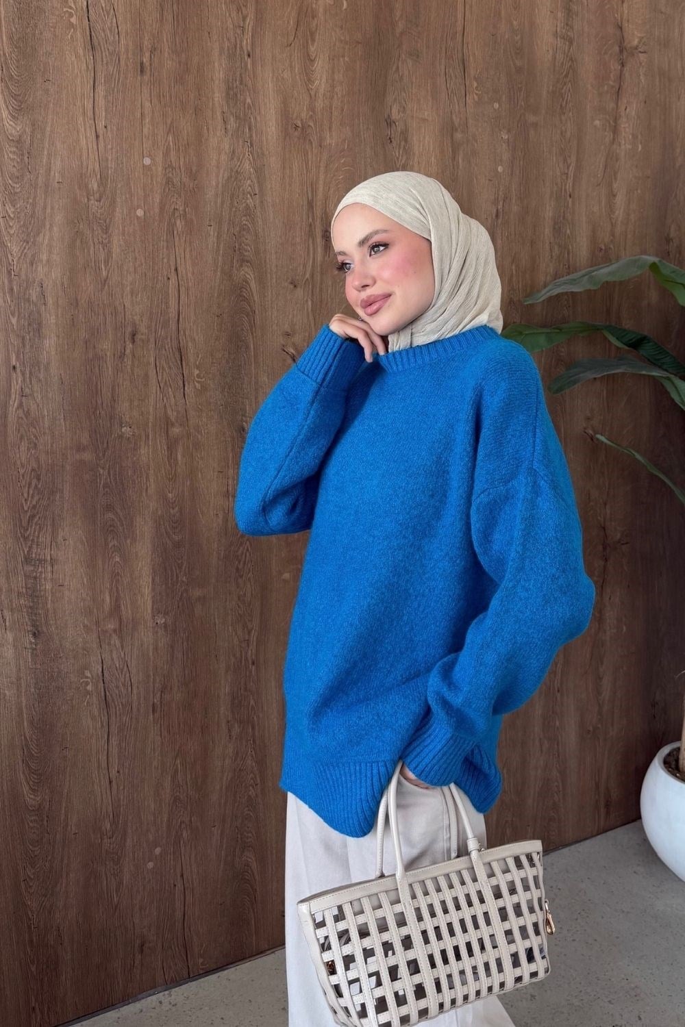 Elya Yumoş Tunik Mavi 26194 