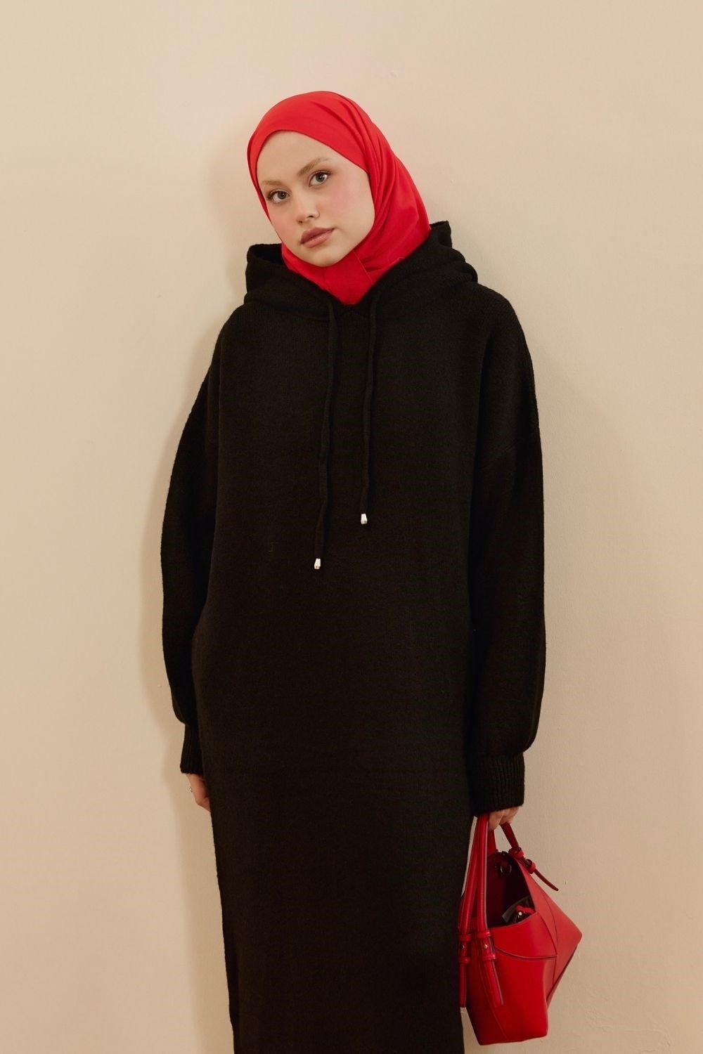 Eleni Yumoş Elbise Siyah 26214 