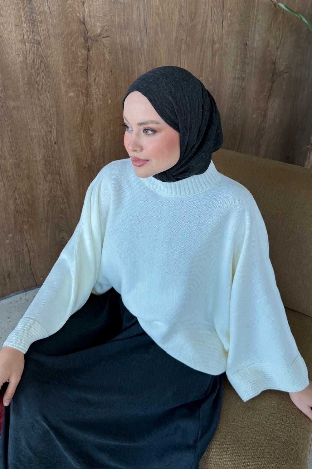Yarasa Tunik Krem 26262 