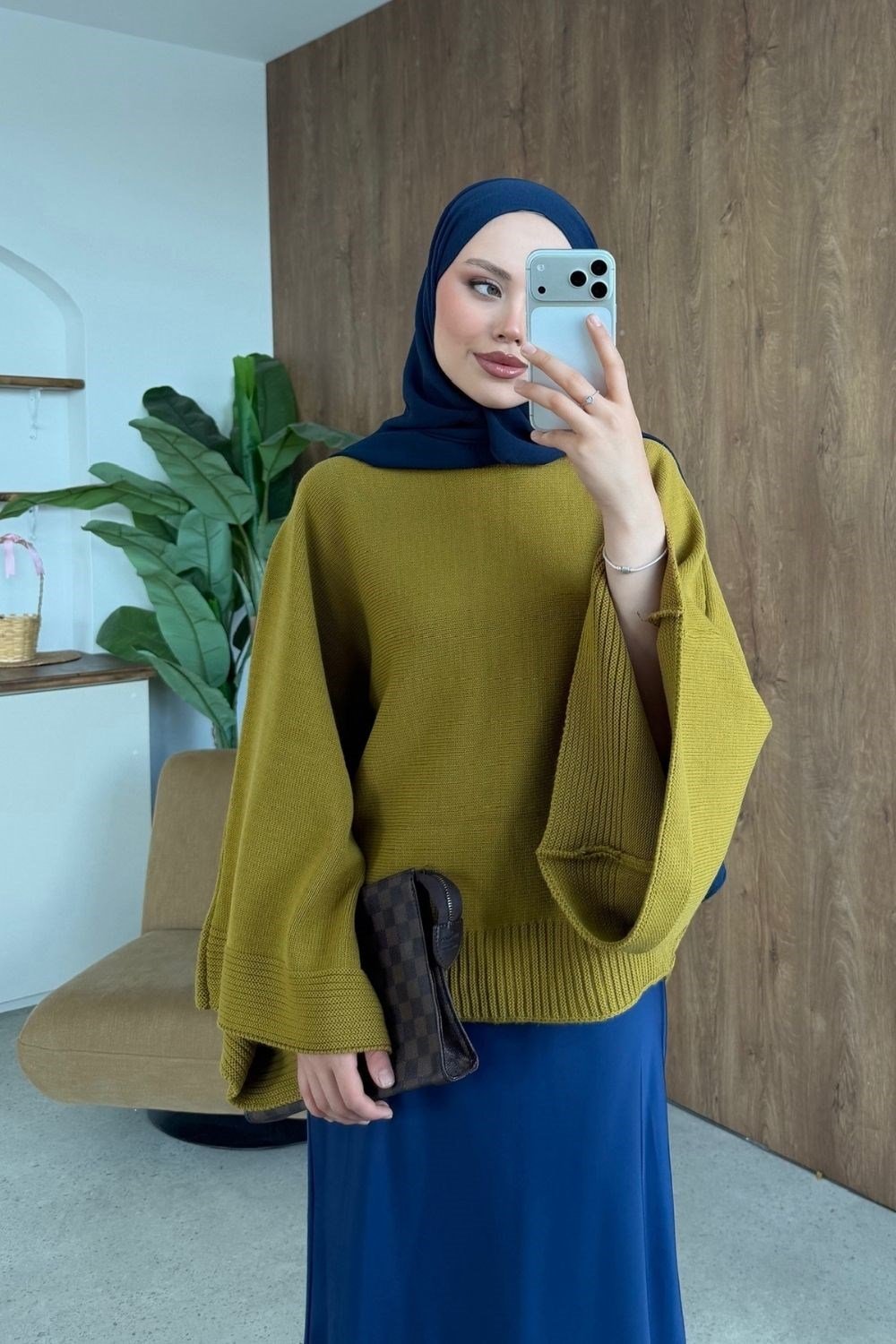 Yarasa Tunik Yağ Yeşili 26262 