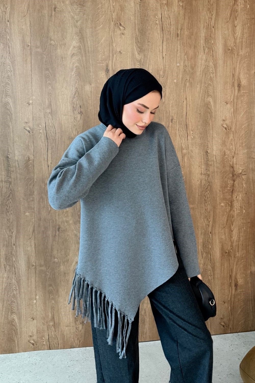 Püskül Detay Kazak Füme 26272 