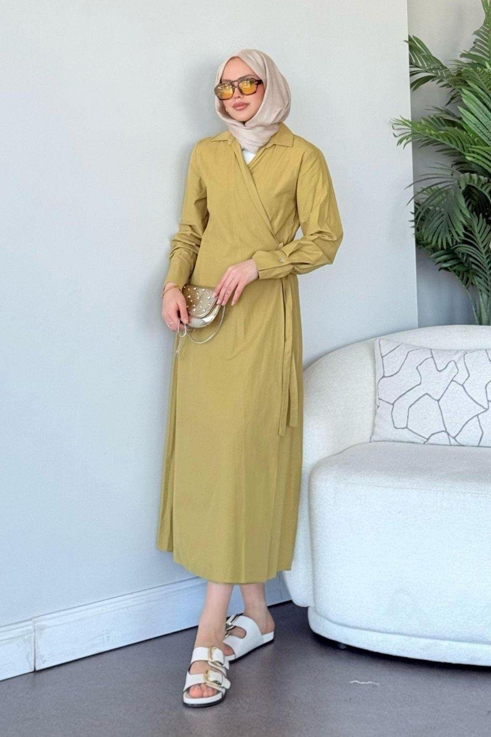 Derinay Elbise Yağ Yeşili 3015 