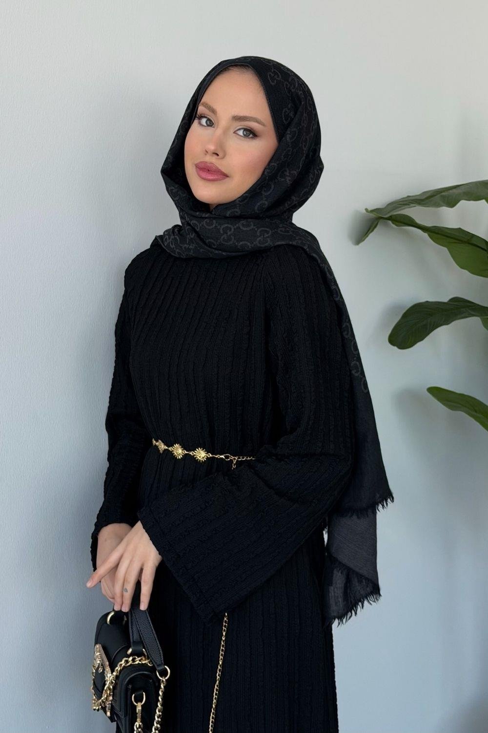 Rekor Elbise Siyah 30200 