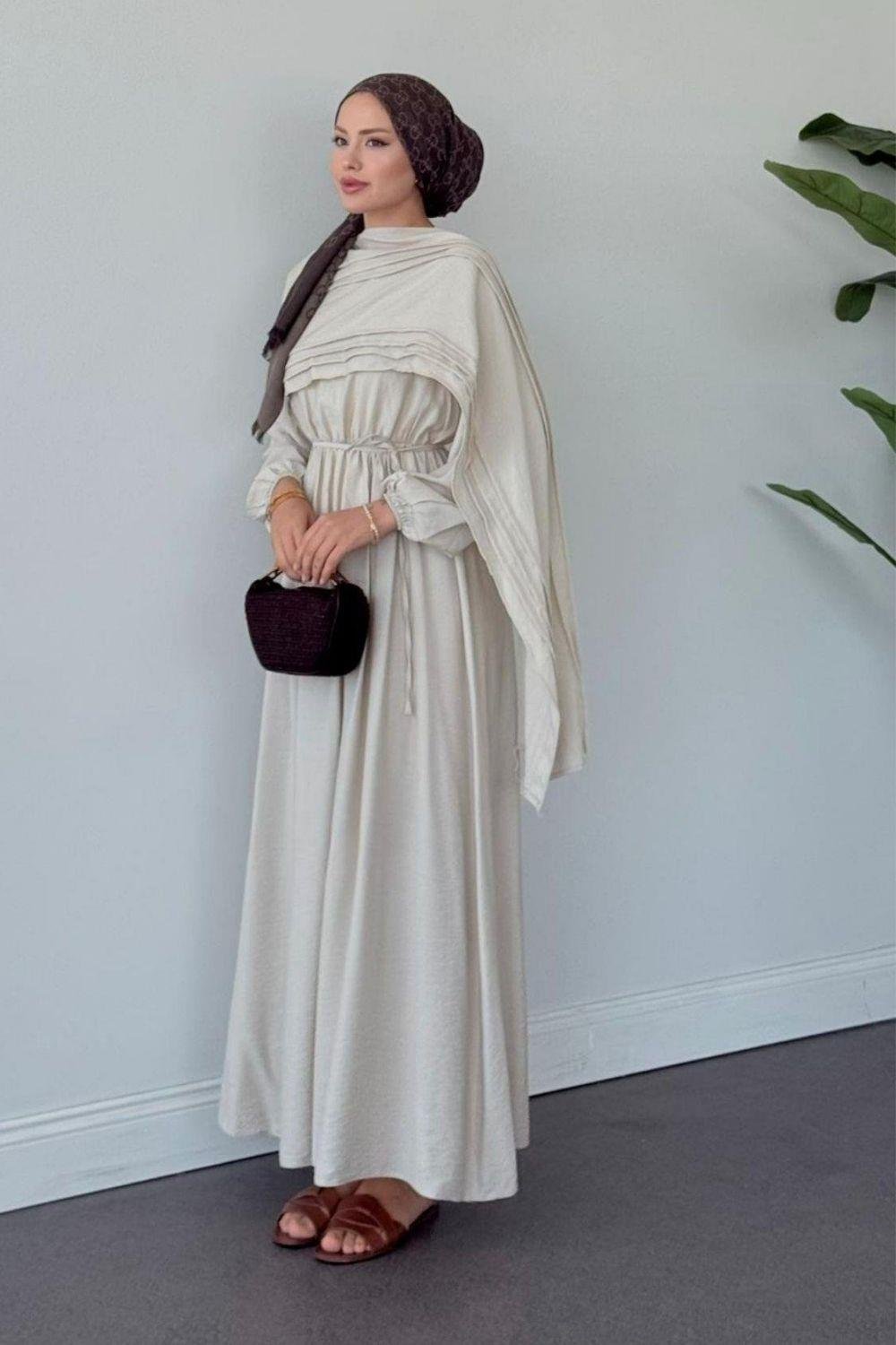 Esinti Elbise Bej 3050 