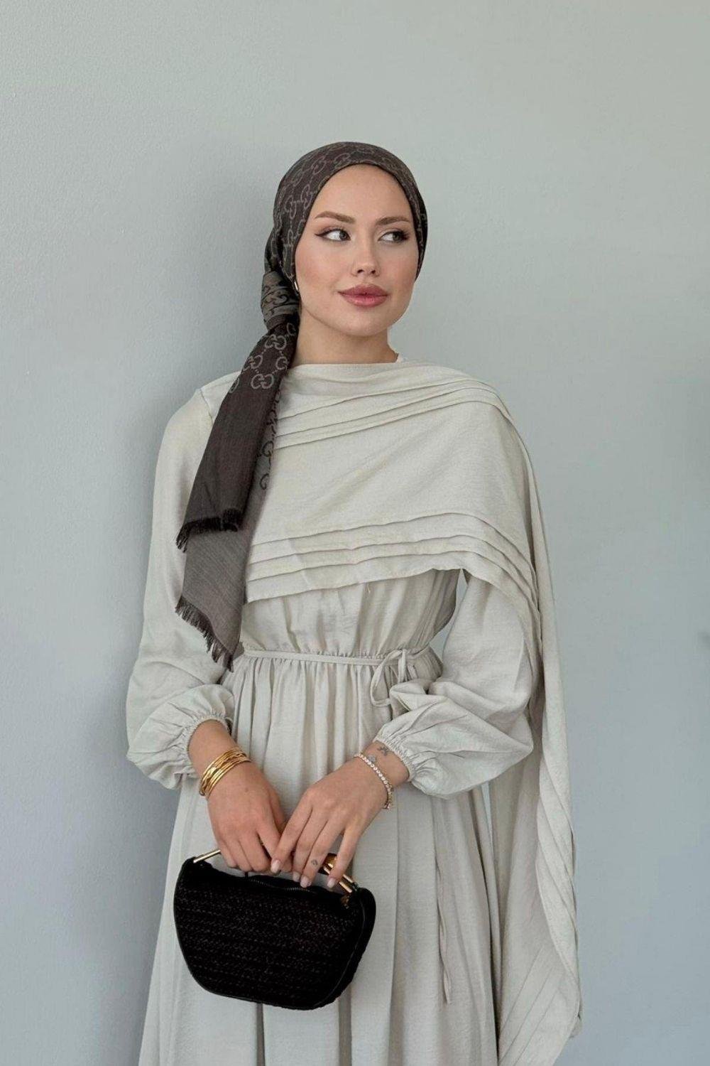 Esinti Elbise Bej 3050 