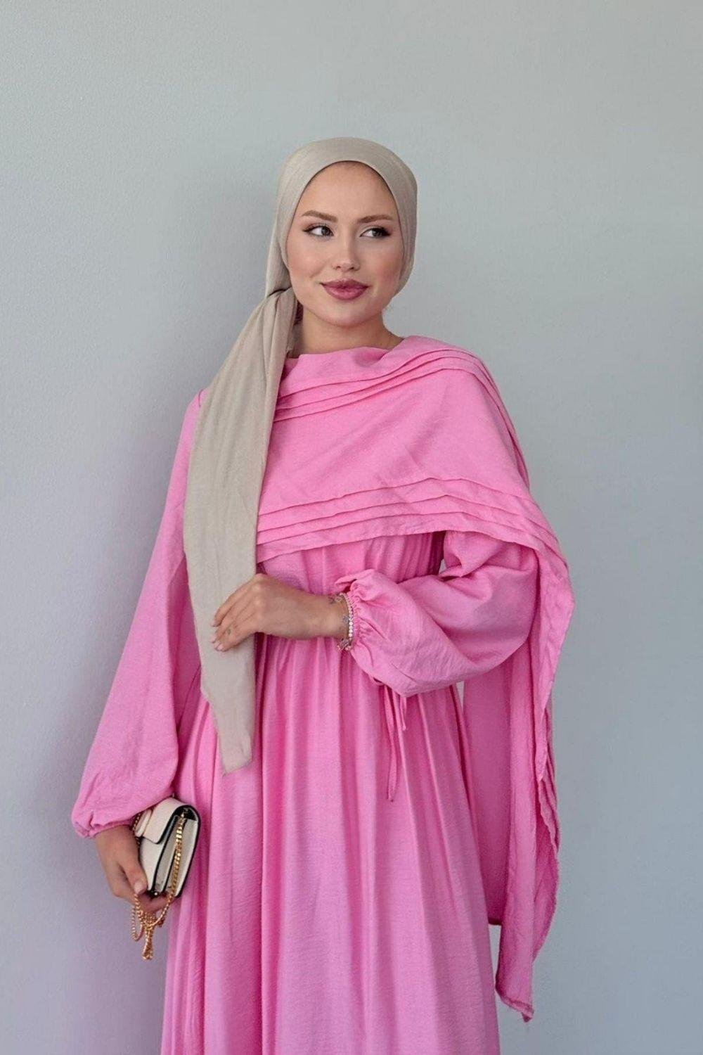 Esinti Elbise Pembe 3050 