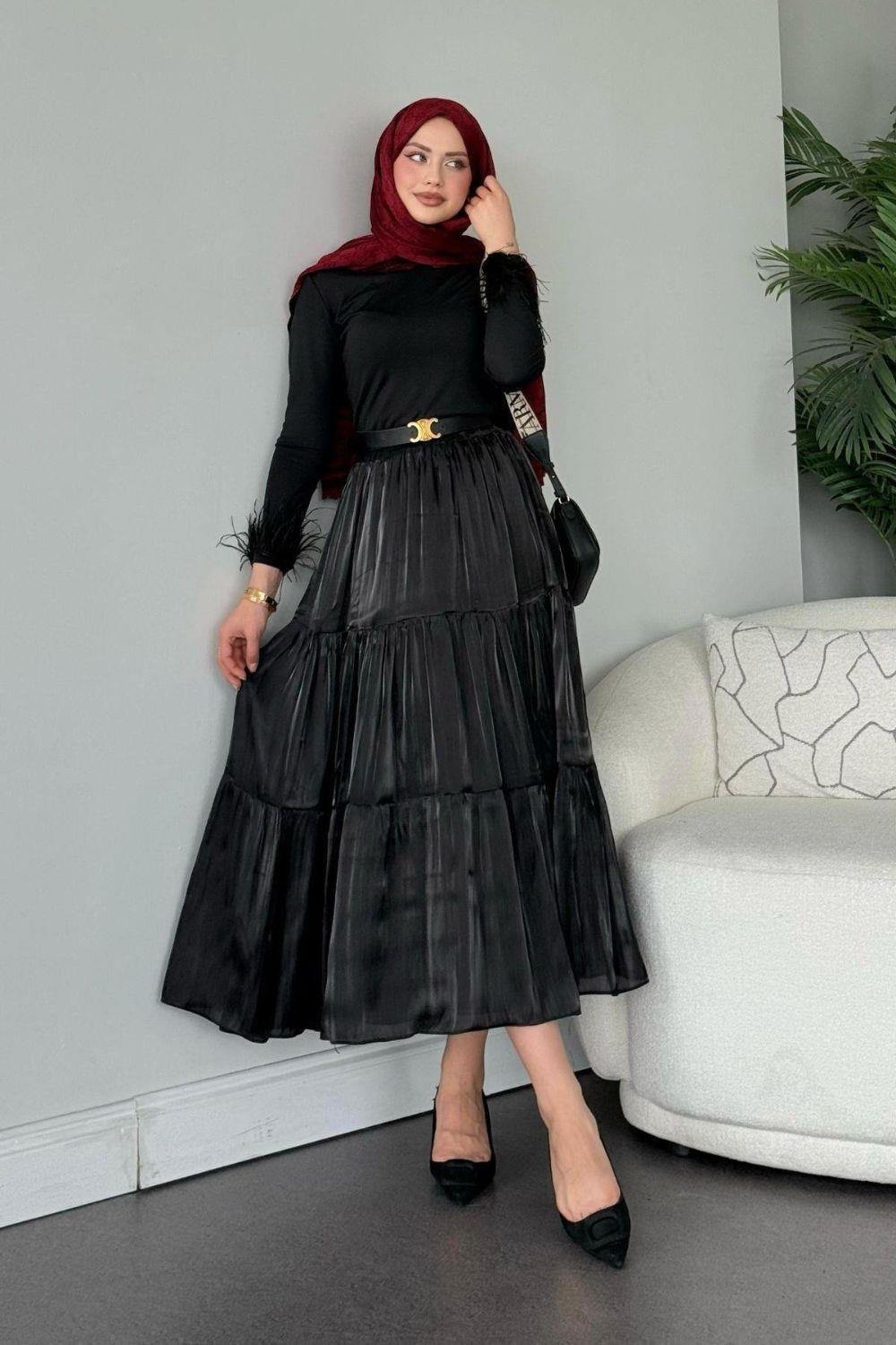 Afife Etek Siyah 3134 
