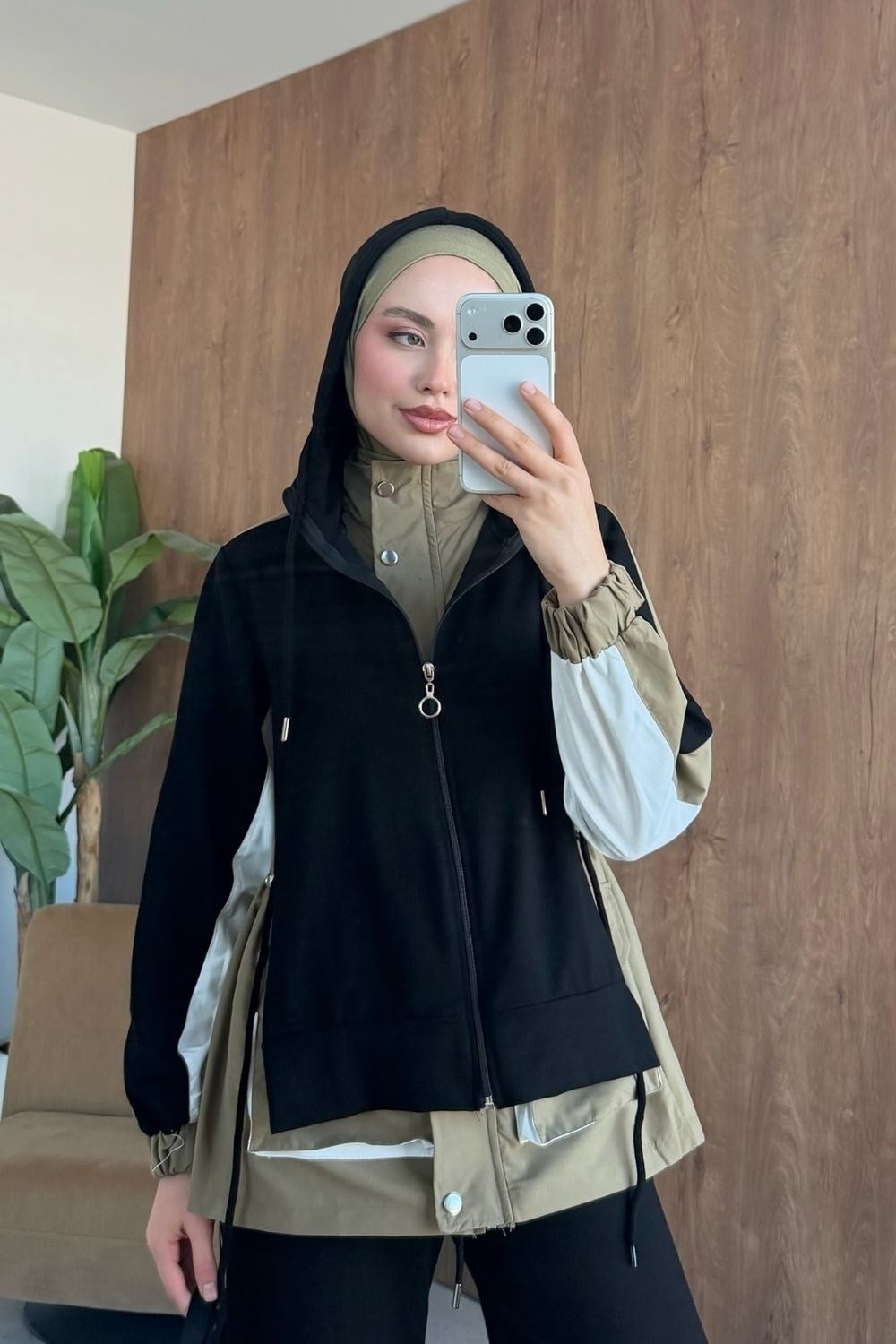 Self Garnili Takım Haki 3200 