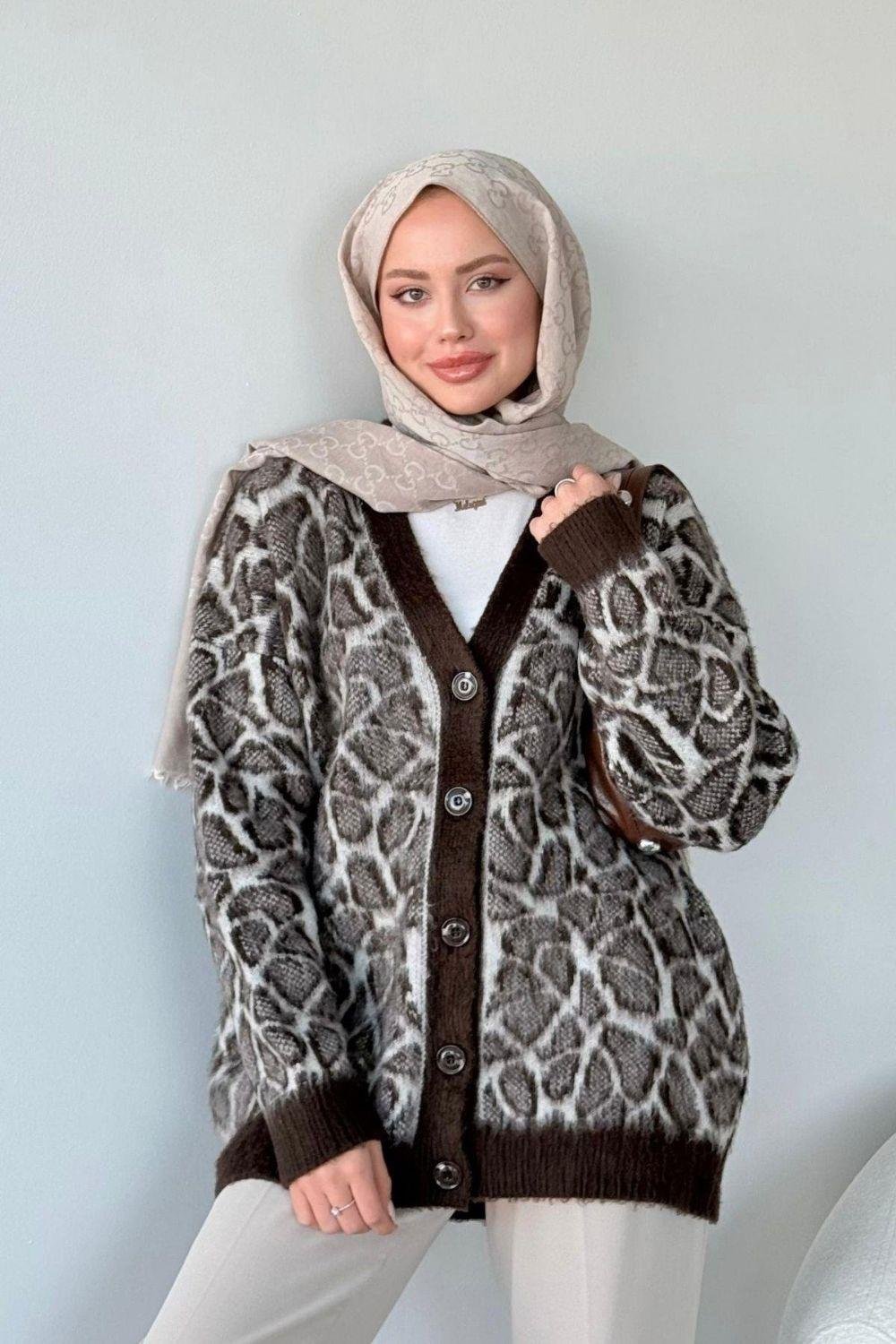 Tedra Hırka Acı Kahve 3652 