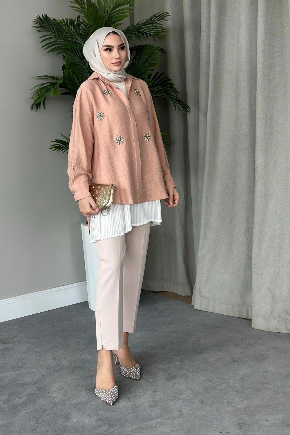 Okyanus Tunik Camel 4016 