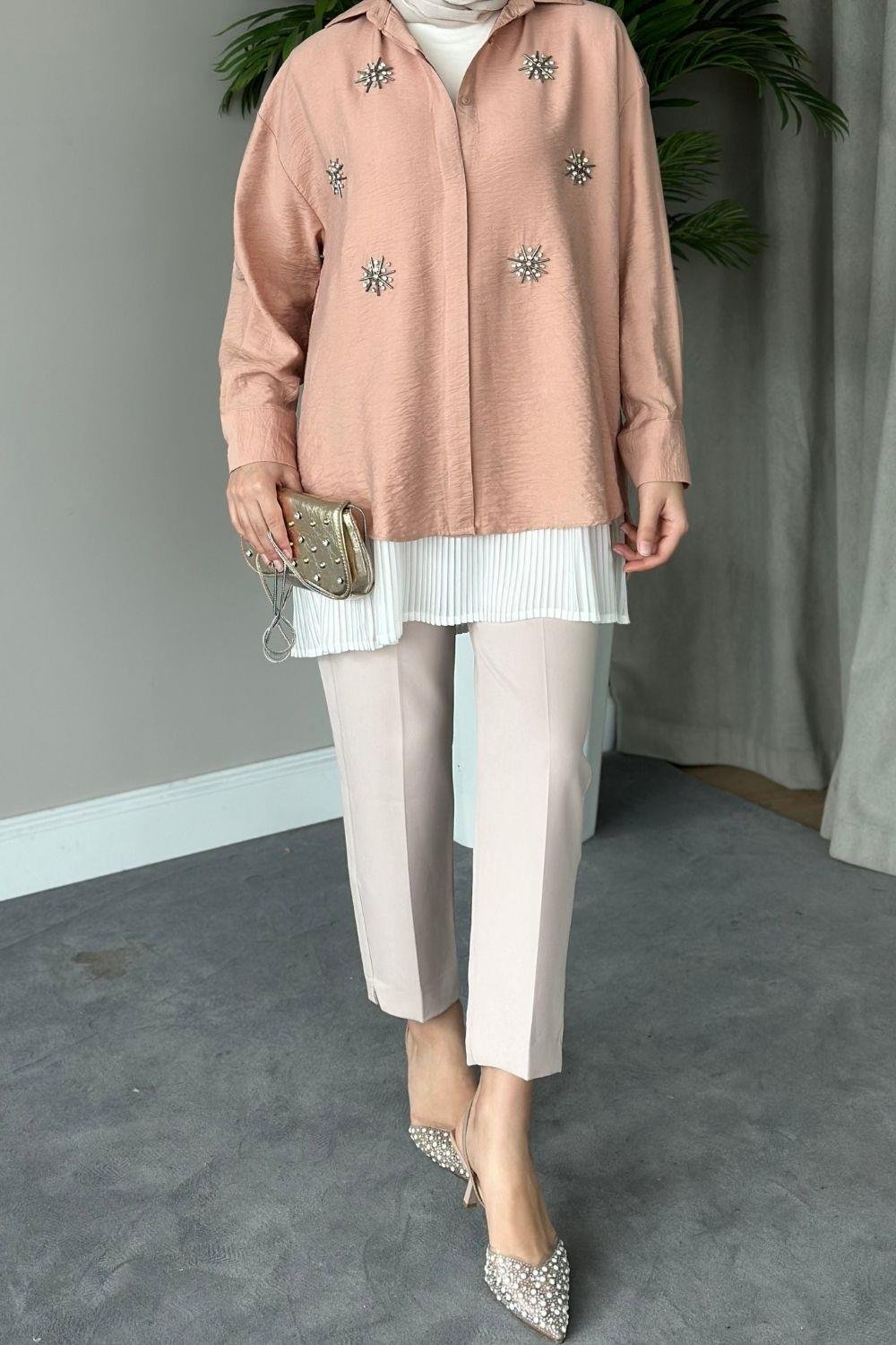 Okyanus Tunik Camel 4016 
