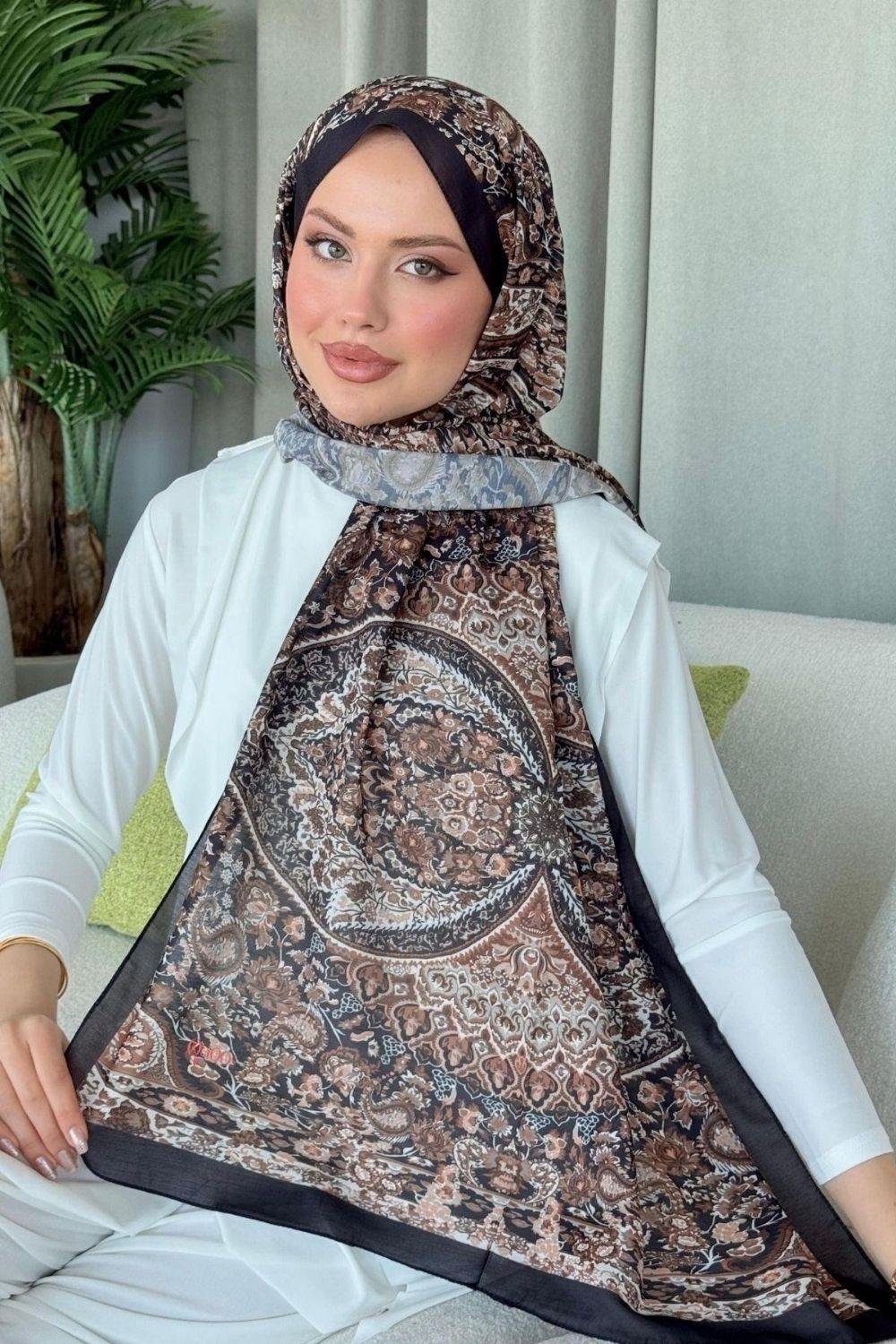 Kayli Dijital Şal Füme 4029 