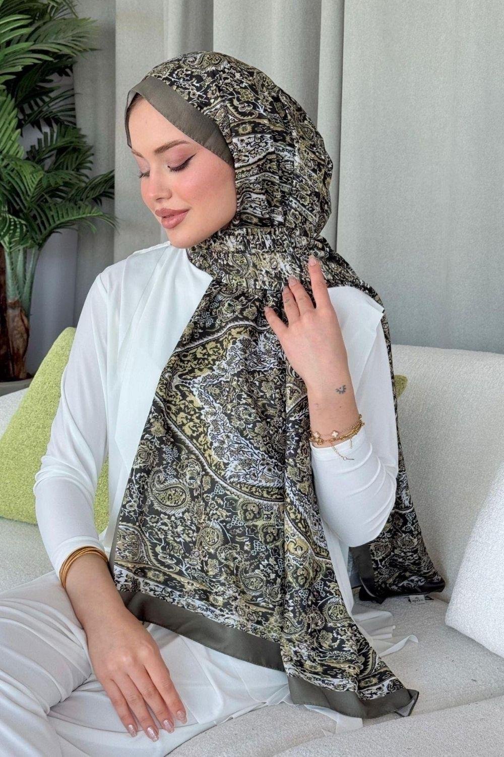 Kayli Dijital Şal Mint 4029 