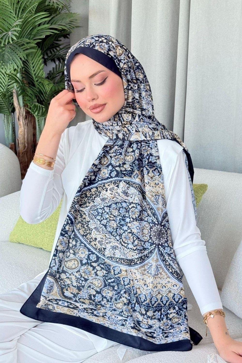 Kayli Dijital Şal Sarı 4029 