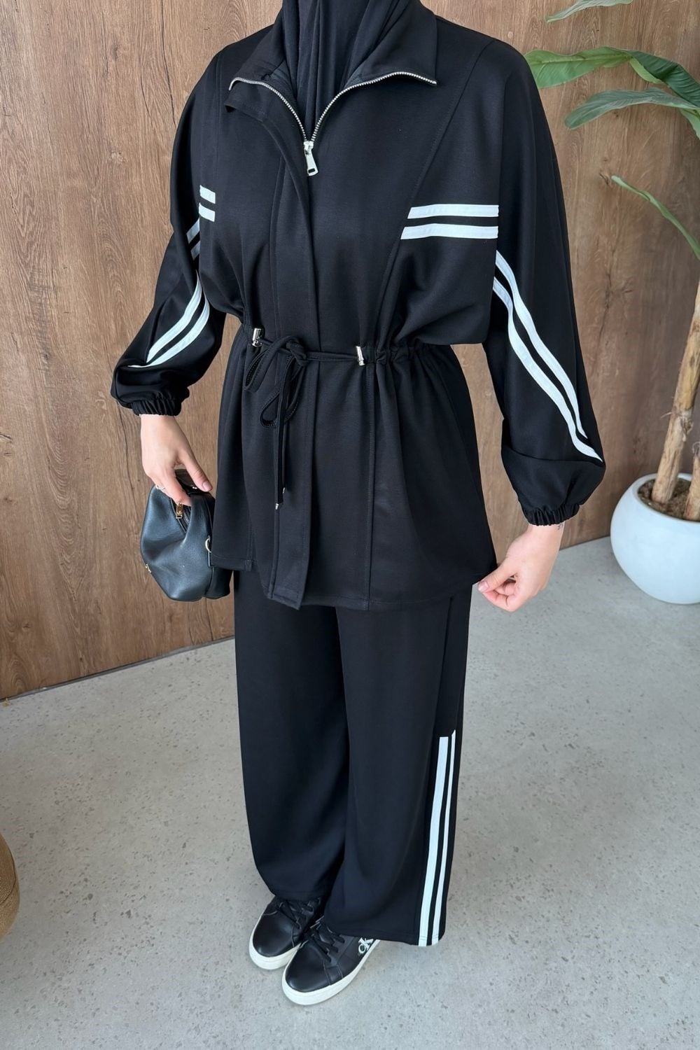 Sportif Şerit Dty Takım Siyah 4031 