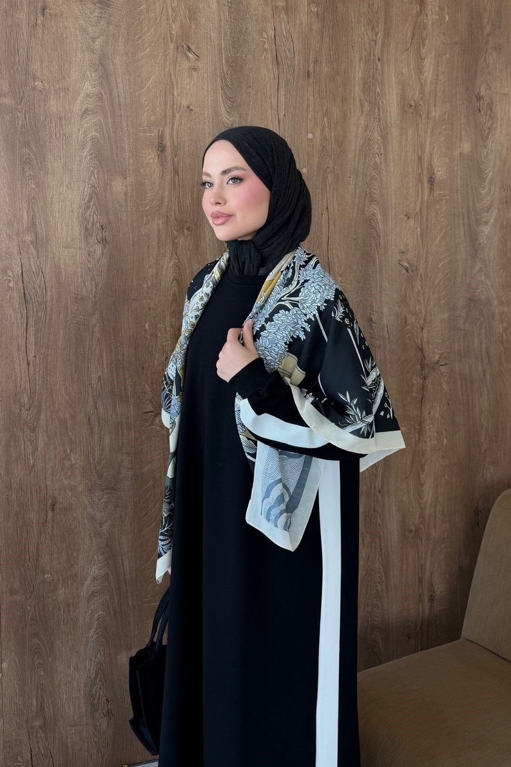 Garnili Oys Elbise Siyah 40710 