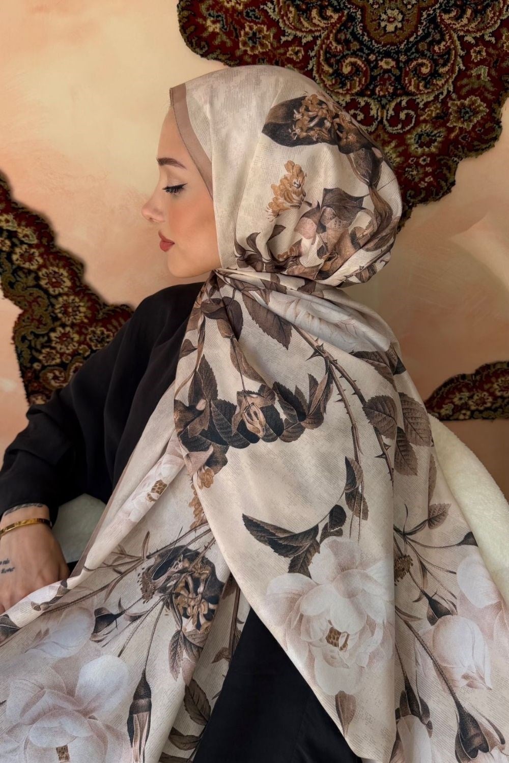 Frezya Soft Şal Bej 4073 