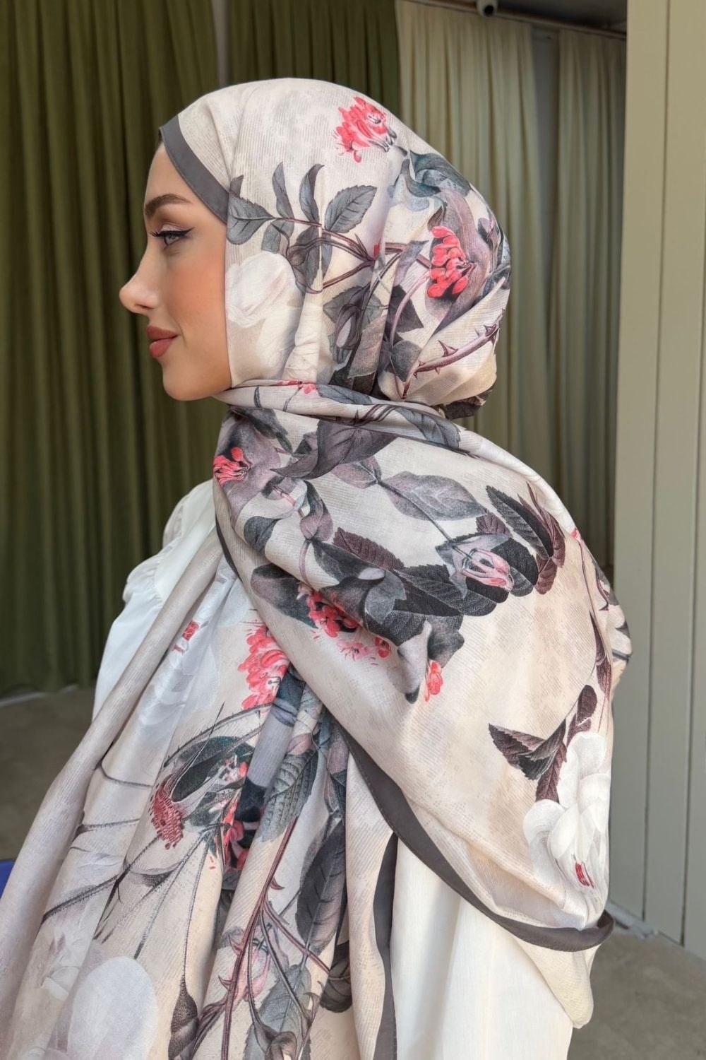 Frezya Soft Şal Gri 4073 