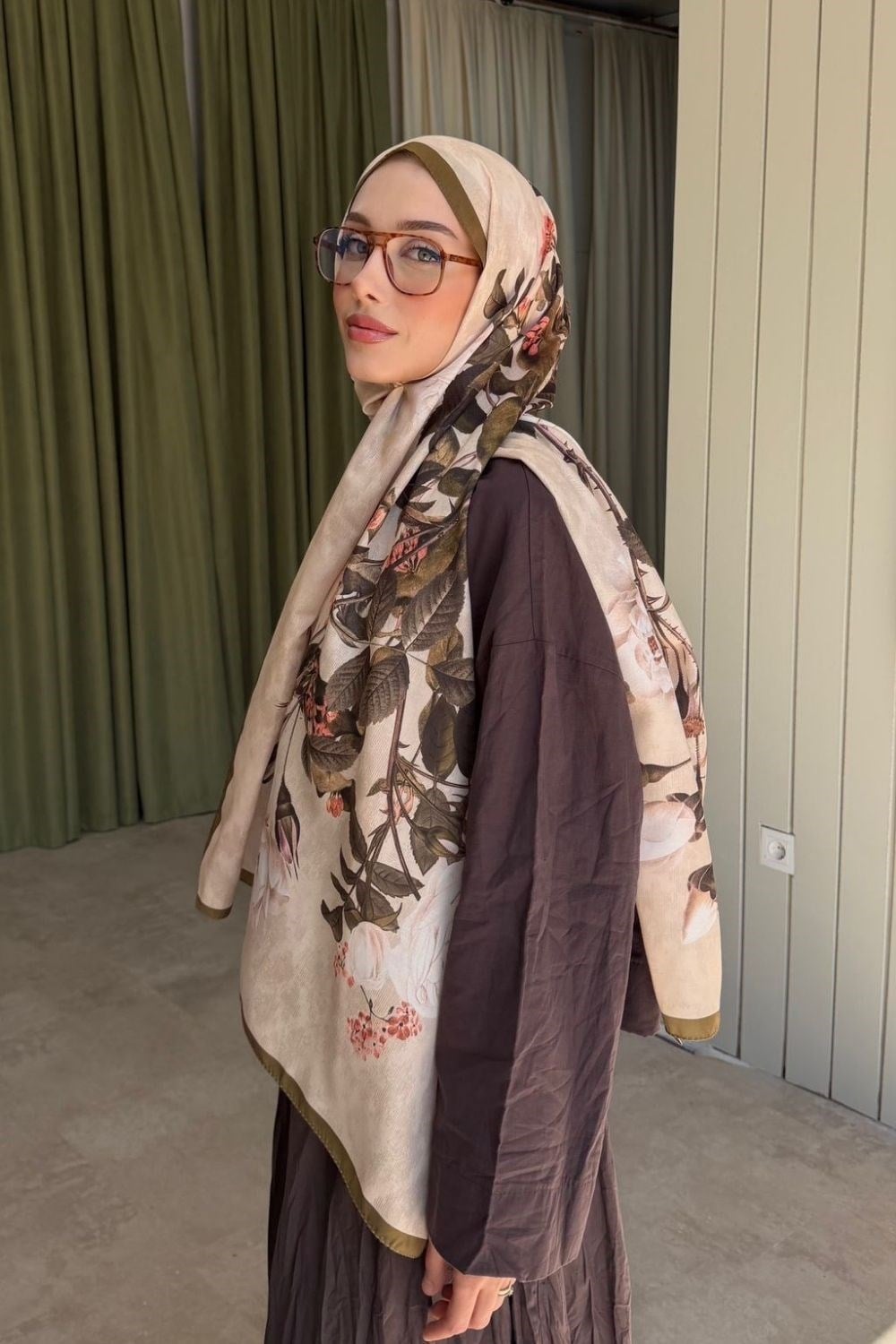 Frezya Soft Şal Yeşil 4073 