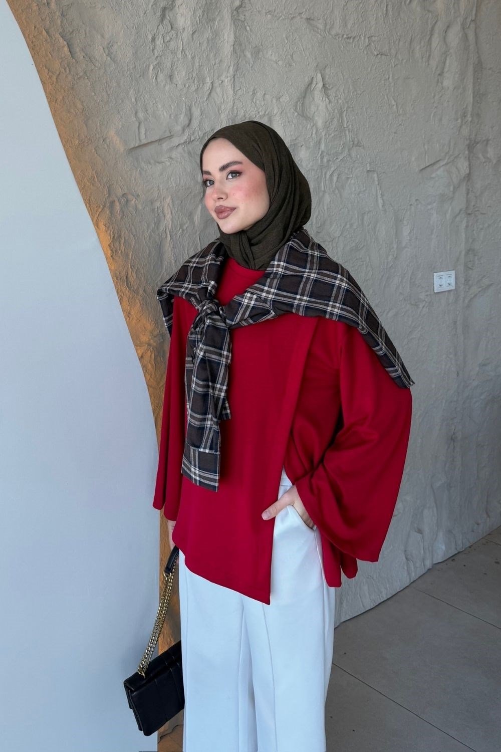 Hale Tunik Kırmızı 4076 