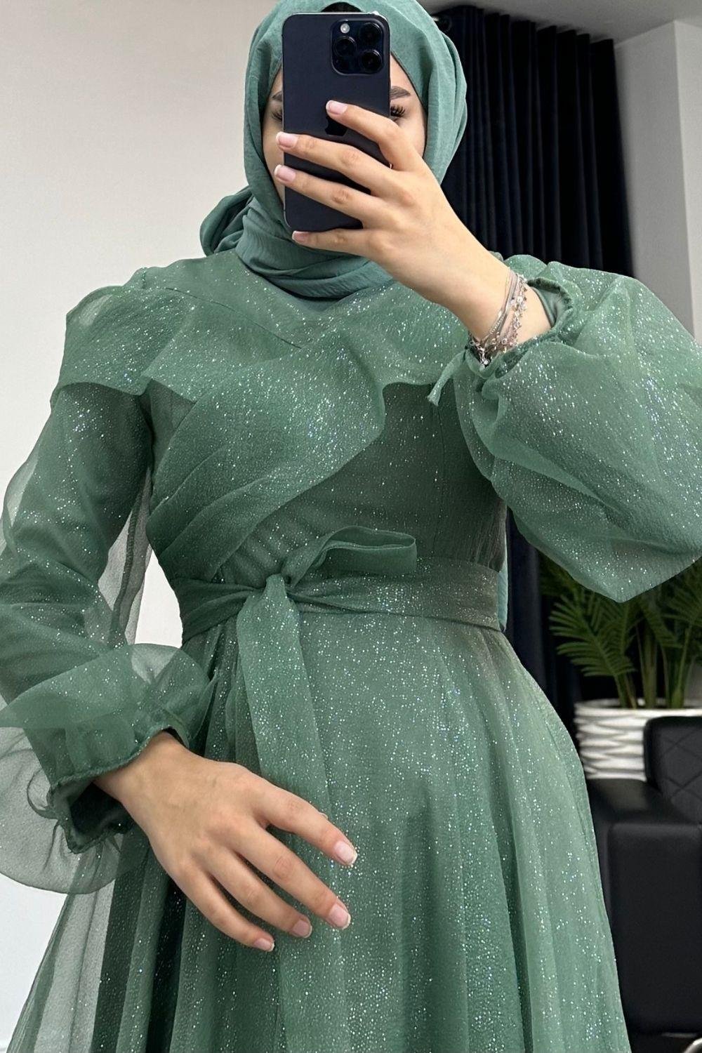 Danla Simli Abiye Mint 4334 