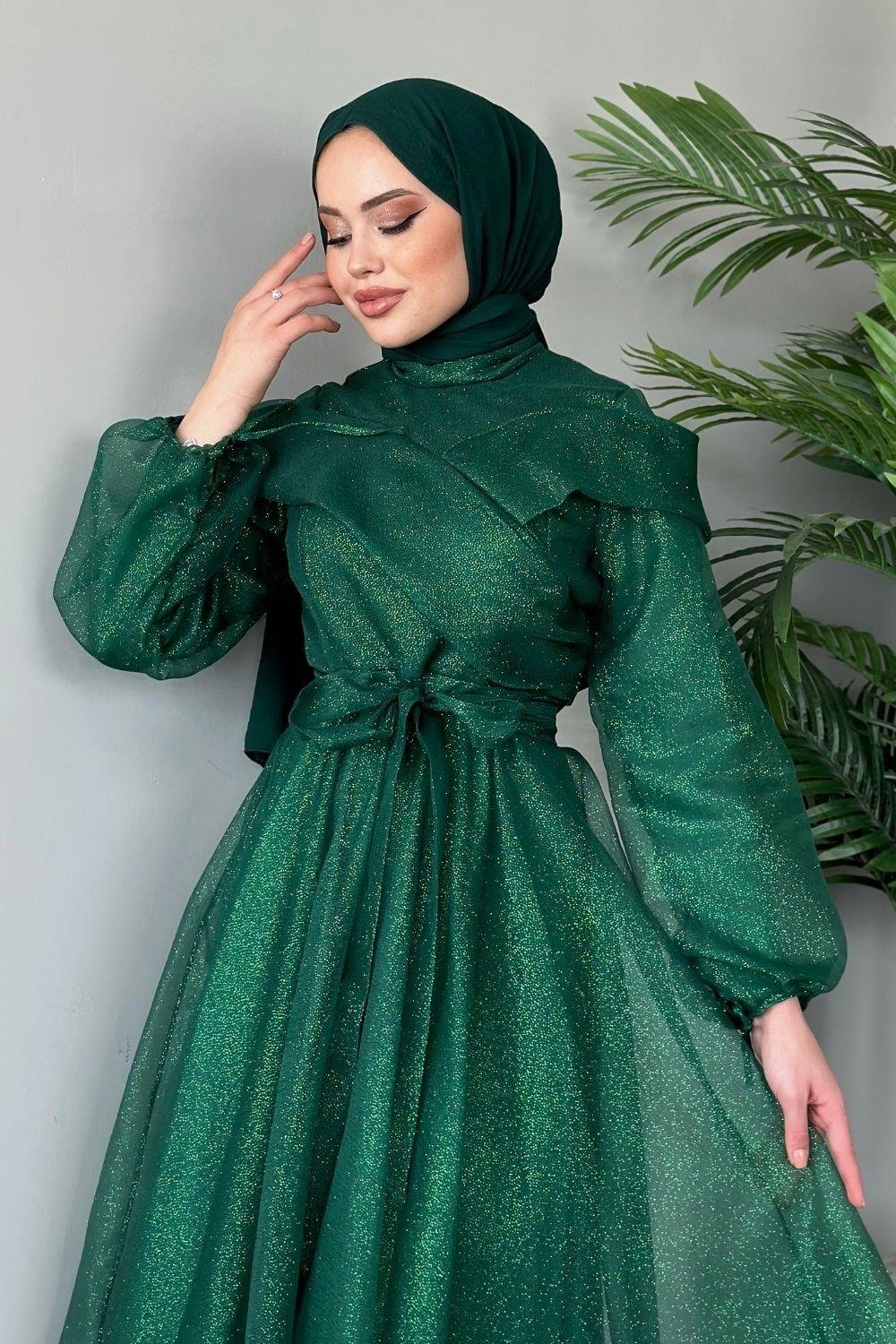 Danla Simli Abiye Zümrüt 4334 